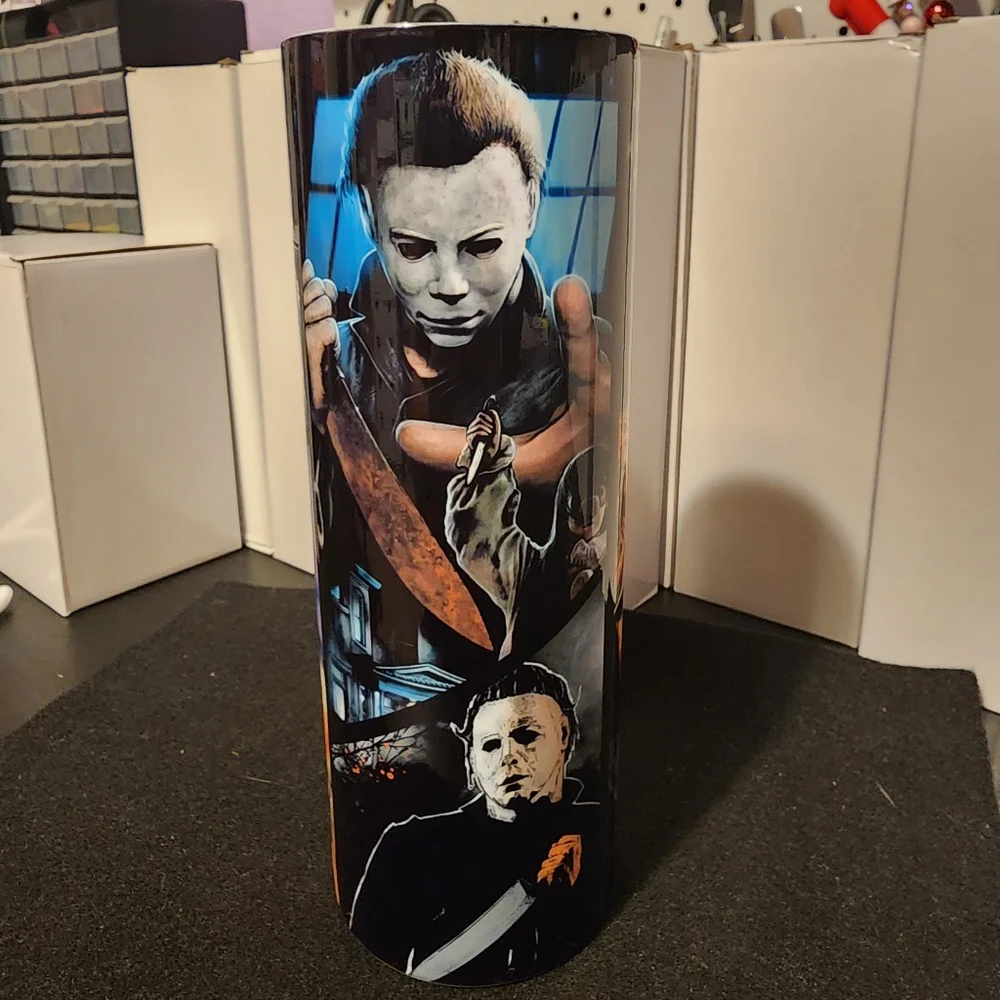 Michael Myers tumbler - Picture 2 of 3